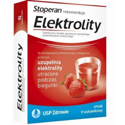 Miniaturka artykułu - Elektrolity smak truskawkowy, 7 sasz.