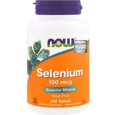 Miniaturka artykułu - NOW Selenium -250 tabletek