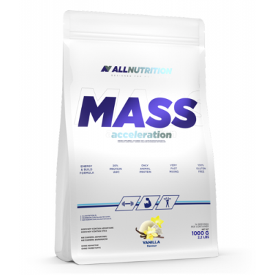 Miniaturka artykułu - ALLNUTRITION Mass Acceleration vanilla 1kg