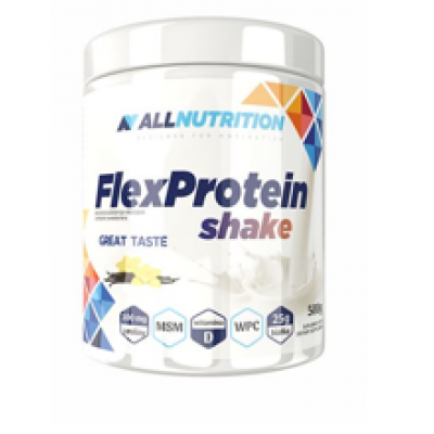 Miniaturka artykułu - ALLNUTRITION FlexProtein Shake vanilia 500g 