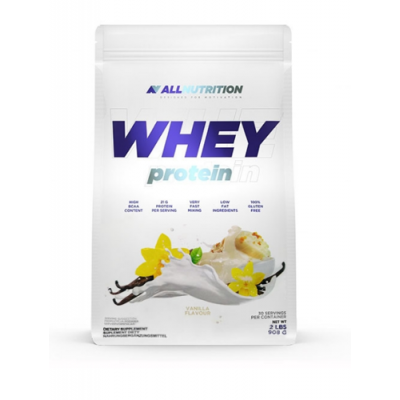 Miniaturka artykułu - ALLNUTRITION Whey Protein Vanilla 908g