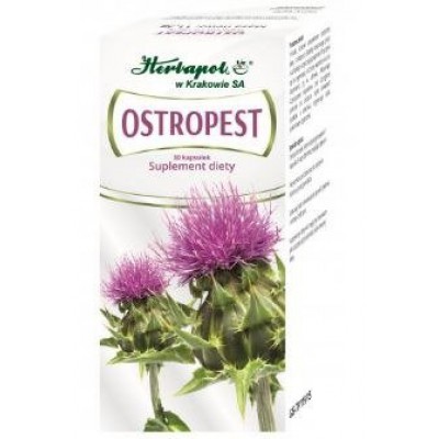 Miniaturka artykułu - Herbapol Ostropest, 30 kaps.