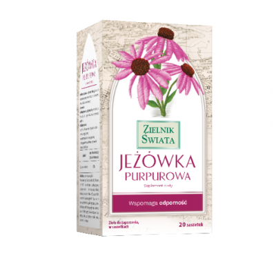 Jeż&oacute;wka Purpurowa Zielnik Świata- 20sasz.