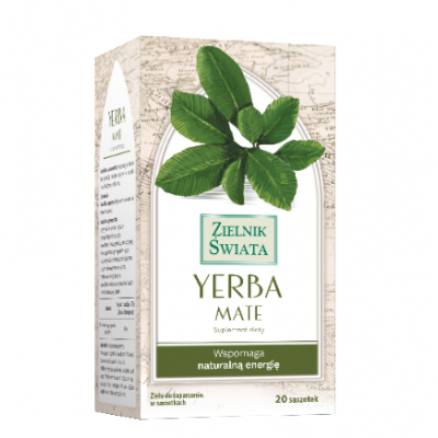 Miniaturka artykułu - Yerba Mate Zielnik Świata- 20 sasz.
