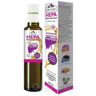 Miniaturka artykułu - Dr GAJA Mikstura Olei HEPA- 250 ml