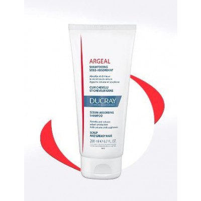DUCRAY ARGEAL Szampon absorbujący sebum- 200ml