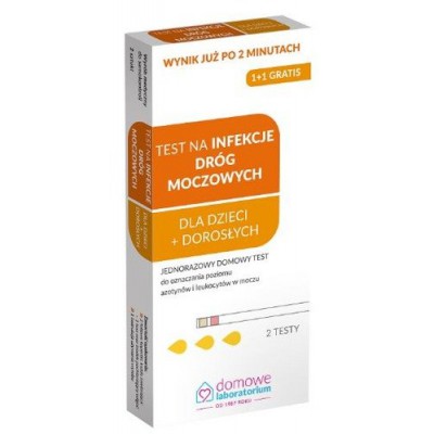 Miniaturka artykułu - Test na infekcje dr&oacute;g moczowych - 1 opakowanie