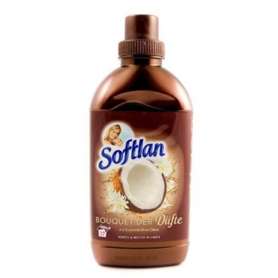Miniaturka artykułu - SOFTLAN Płyn do płukania kokos- 750ml