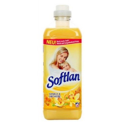 Miniaturka artykułu - SOFTLAN Płyn do płukania Vanille & Orchidee- 1l