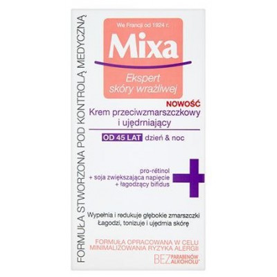 Miniaturka artykułu - MIXA Krem przeciwzmarszczkowy 45+, 50ml