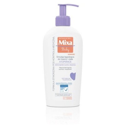 Miniaturka artykułu - MIXA BABY ATOPIANCE Emulsja do twarzy i ciała, 400ml
