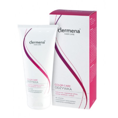 Miniaturka artykułu - DERMENA COLOR CARE Odżywka do włos&oacute;w zniszczonych, 200 ml
