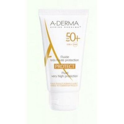 Miniaturka artykułu - A-DERMA PROTECT Fluid SPF 50+ 40 ml