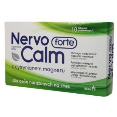NervoCalm Forte- 10tabl. powl.
