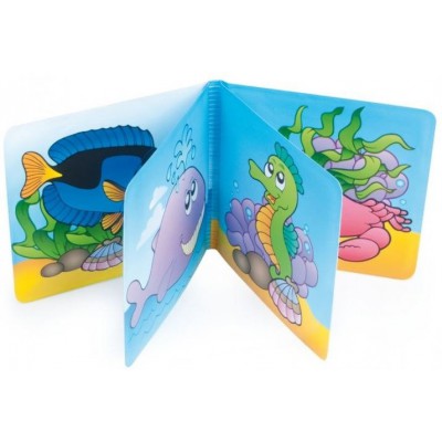 Miniaturka artykułu - CANPOLBABIES Książeczka piszcząca miękka AQUA 2/083