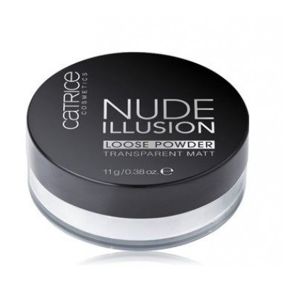 Miniaturka artykułu - CATRICE puder sypki NUDE ILLUSION transparentny -11g