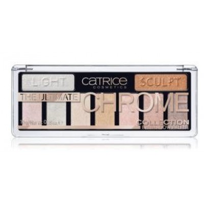 Miniaturka artykułu - CATRICE paletka cieni THE ULTIMATE CHROME 010- 10g