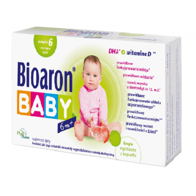 Miniaturka artykułu - Bioaron Baby od 6 m-ca+ 90 kaps.