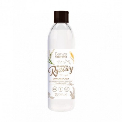 Miniaturka artykułu - BARWA Szampon ryżowy- 300ml
