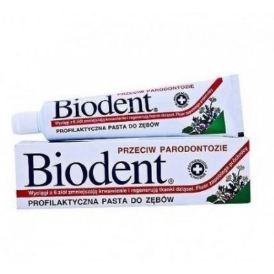 Miniaturka artykułu - BIODENT Pasta do zęb&oacute;w przeciw parodontozie- 75g