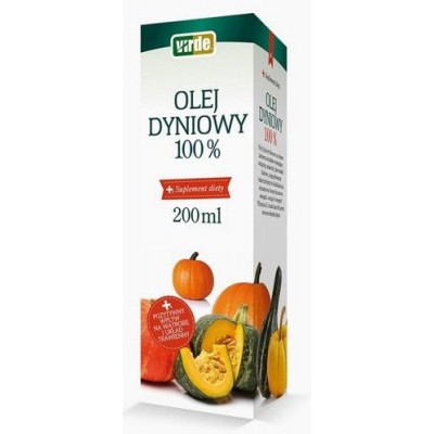 Miniaturka artykułu - Olej Dyniowy 100%- 200ml