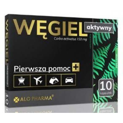 Węgiel aktywny- 10 kaps.