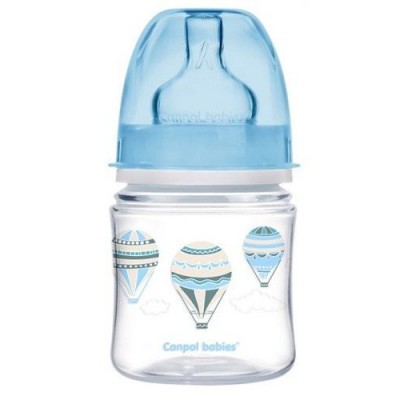 Miniaturka artykułu - CANPOLBABIES Butelka 120ml balony nienieskie 35/224