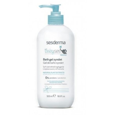 Miniaturka artykułu - SESDERMA BABYSES Żel do kąpieli - 500ml