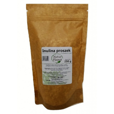Miniaturka artykułu - Inulina proszek NaturPlanet - 250 g