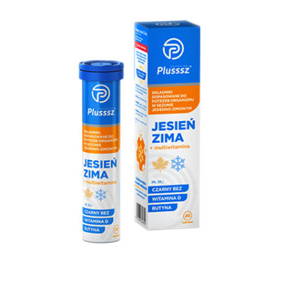 Miniaturka artykułu - Plusssz Jesień Zima + Multiwitamina - 20 tabletek