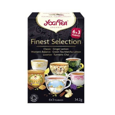 Miniaturka artykułu - YOGI TEA Finest selection, 6x3toreb.