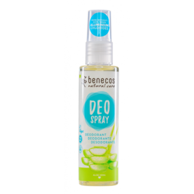 Miniaturka artykułu - Benecos dezodorant w sprayu aloe vera - 75ml