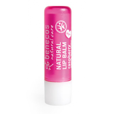 Miniaturka artykułu - Benecos balsam do ust malina - 4,8g