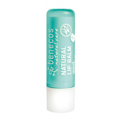 Miniaturka artykułu - Benecos balsam do ust mięta - 4,8g