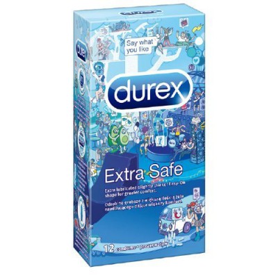 Miniaturka artykułu - DUREX Extra Safe Prezerwatywy, 12 sztuk