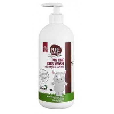 Miniaturka artykułu - PureBeginnings Organic Kids Bąbelkowy żel do mycia, 500ml