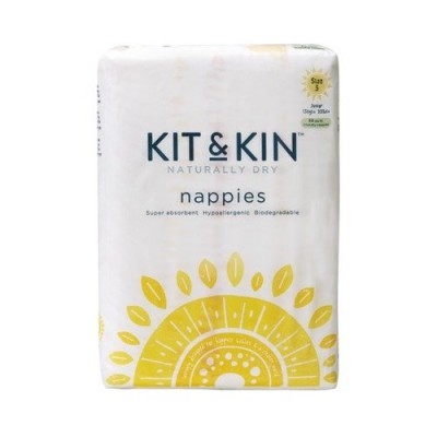 KIT&KIN Pieluchy r. 5 Junior 15+kg - 30 szt.