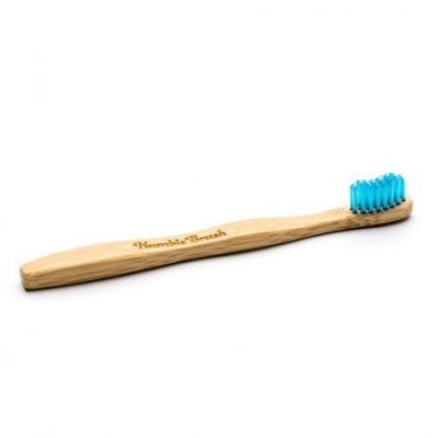 Miniaturka artykułu - HumbleBrush szczoteczka, ultrasoft, niebieska dla dzieci