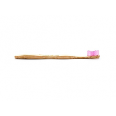Miniaturka artykułu - HumbleBrush szczoteczka, ultrasoft, r&oacute;żowa dla dzieci