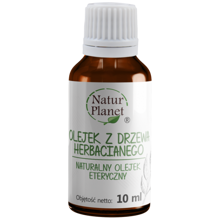 Miniaturka artykułu - NaturPlanet Olejek z drzewa herbacianego - 10ml