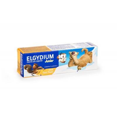 Miniaturka artykułu - Elgydium Junior ICE AGE Pasta do zęb&oacute;w Tutti Frutti - 50ml