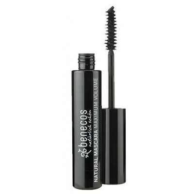 Miniaturka artykułu - Benecos Tusz do rzęs zwiększający objętość Deep black - 8ml