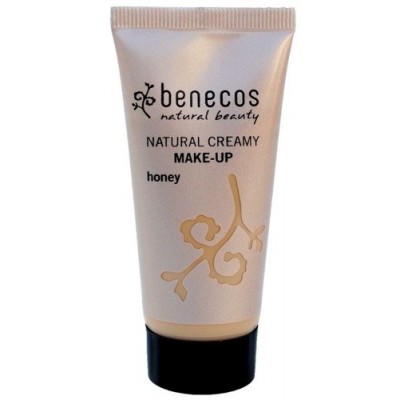 Miniaturka artykułu - Benecos Podkład w kremie Honey - 30ml