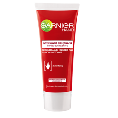 Miniaturka artykułu - GARNIER Krem regenerujący do rąk sk&oacute;ra bardzo sucha - 100 ml