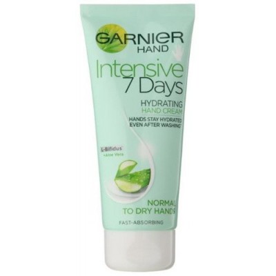 Miniaturka artykułu - GARNIER Nawilżający krem do rąk z aloesem, 100ml