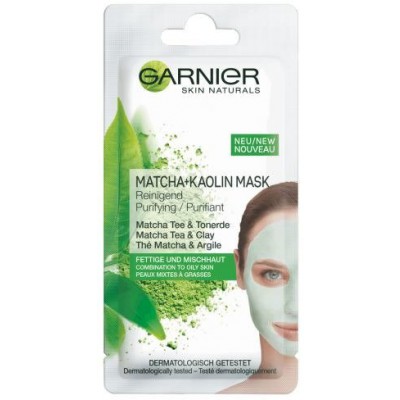 Miniaturka artykułu - GARNIER SkinActive Matcha + Kaolin Mask, 8ml