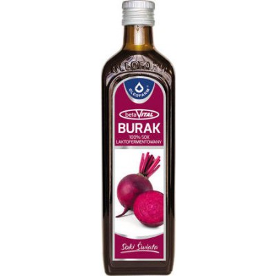 Miniaturka artykułu - Oleofarm Burak 100% Sok betaVital - 490 ml