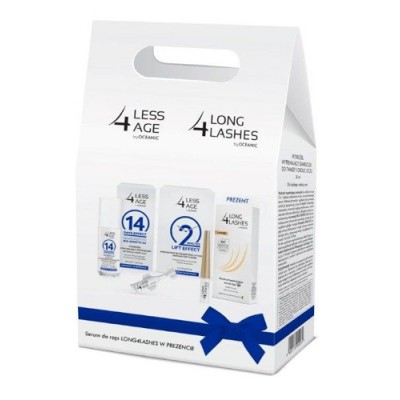 Miniaturka artykułu - OCEANIC Zestaw Koncentrat liftingujacy - 5 x 0,5g + Hydrożel - 30 ml + Serum do rzęs - 3ml