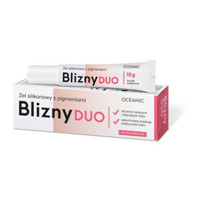 Miniaturka artykułu - BLIZNY DUO Żel silikonowy z pigmentami - 15g