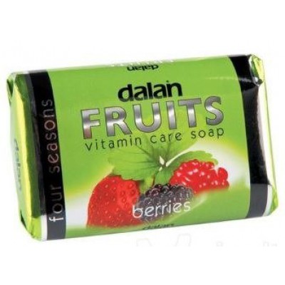 Miniaturka artykułu - DALAN FRUITS mydło w kostce Blackberry -  100g